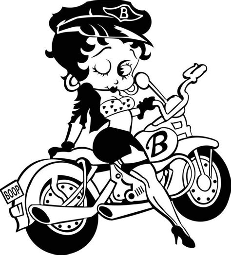 Incroyable Biker Betty Boop Design Tattoo Betty Boop Tattoos Biker
