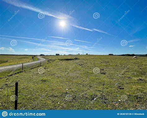 Landscape Of A Green Valley Stock Photo Image Of Cloud Outdoor
