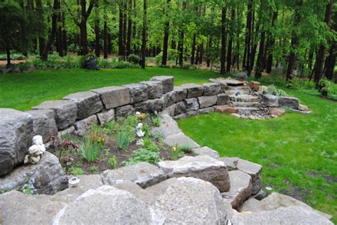 Armor Stone And Retaining Walls Natures Green Landscaping