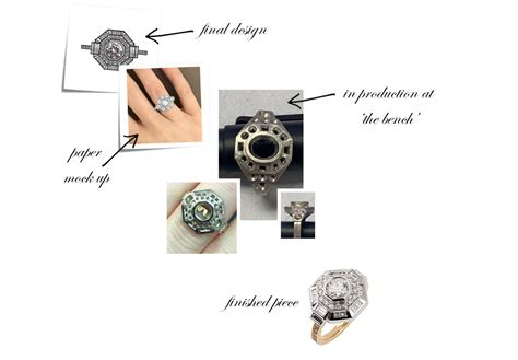 Bespoke Diamond Engagement Ring Tessa Packard
