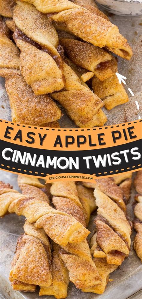 Apple Pie Cinnamon Twists Crescent Roll Recipes Dessert Cinnamon Twists Brunch Recipes