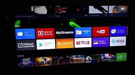 That means any app with chromecast support can be used on most android tv devices! MyStreams Android TV App - YouTube