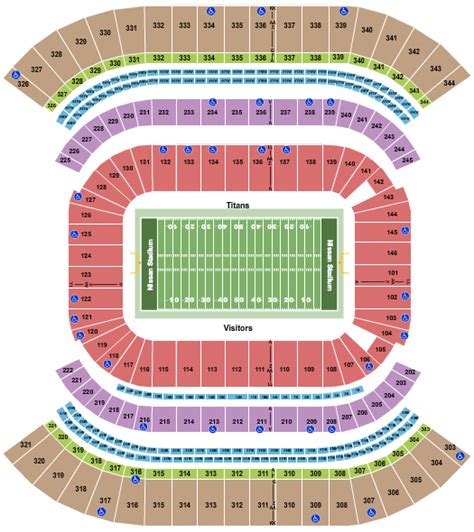 Nissan Stadium Tickets And Seating Chart Event Tickets Center