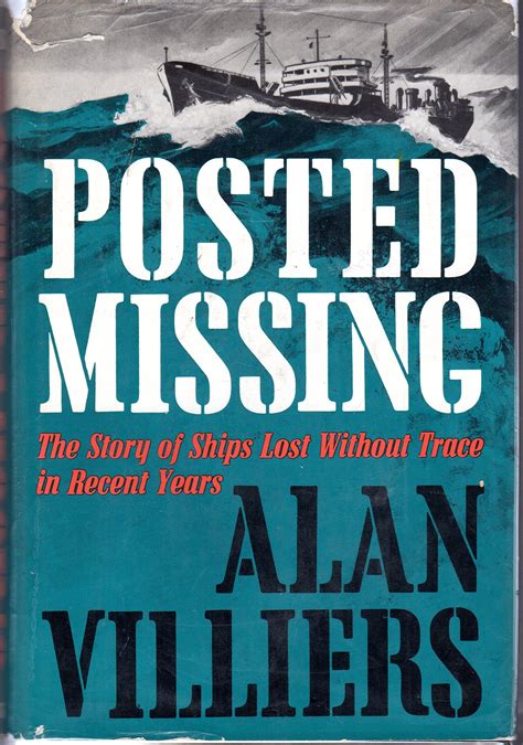 Buy Posted Missing The Story Of Ships Lost Without Trace In Recent