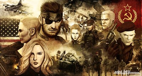 The first place you have to fight the ocelot unit is during operation snake eater, in the crumbling building in rassvet. METAL GEAR SOLID 3 SNAKE EATER POSTER by amirulhafiz on ...