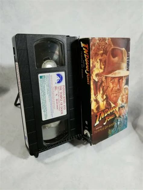 INDIANA JONES AND The Temple Of Doom VHS Vintage Harrison Ford Kate