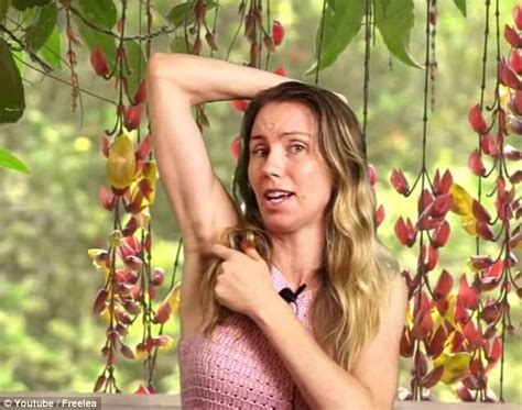 Vegan Blogger Freelee Hits Back At Critics Of Armpit Hair Daily Mail Online