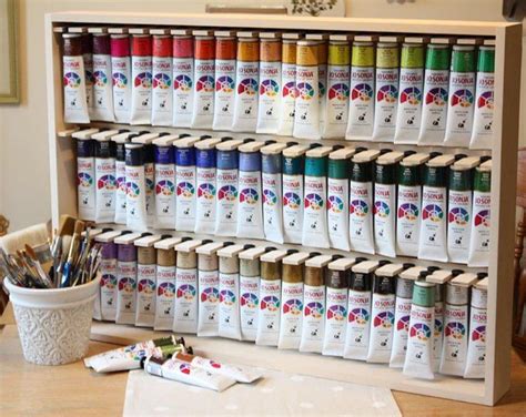 Golden Heavy Body Artist Acrylic Paint Storage Rackgolden Etsy Art