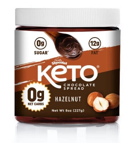 Shocolat Keto Hazelnut Chocolate Spread 8 Oz Foods Co