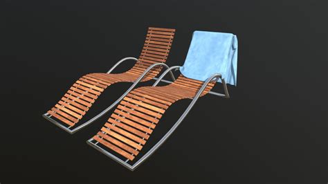 Pool Chair Buy Royalty Free 3d Model By Meshmason Designexpert82