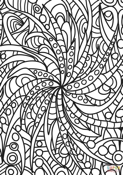 Coloring Pages Abstract Art Printable Coloring Home Riset