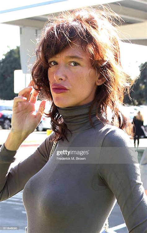 Actress Paz De La Huerta Makes An Appearance At The Santa Monica