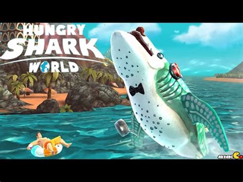 The killer whale can breathe in land and do sweet acrobatics. MAX LEVEL WHALE SHARK - Hungry Shark World - YouTube