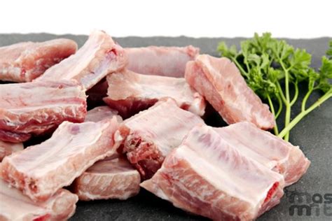 Comprar Costillas De Cerdo Troceadas Masmit Carnicería