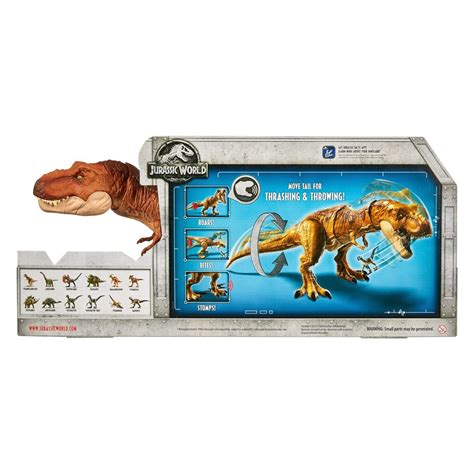 Jurassic World Thrash N Throw Tyrannosaurus Rex Large 42” Oong