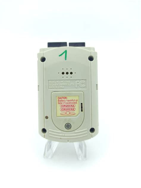 Sega Dreamcast Visual Memory Unit Vmu Memory Card Hkt 7000 White