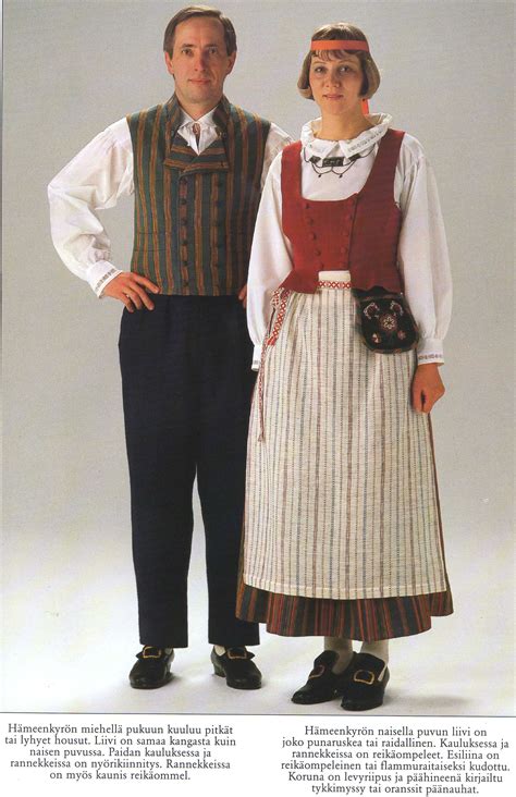 Hämeenkyrö Finland Folkwear Of Finland Traditional Dresses
