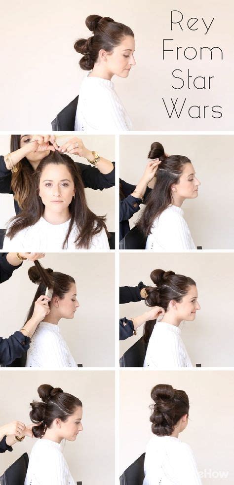 How To Do Your Hair Like Rey From Star Wars The Force