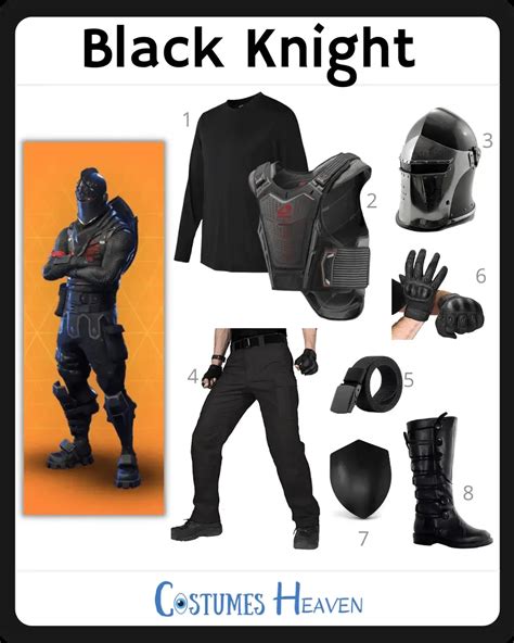 Diy Black Knight Fortnite Costume Ideas 2023 For Cosplay And Halloween