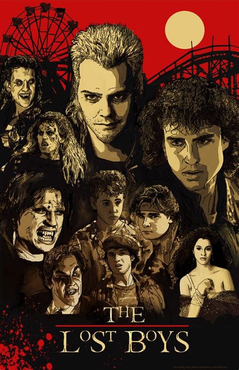 Illustrations By Steve Jencks Lost Boys Movie Horror Movie Posters