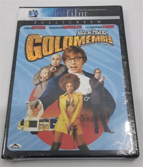 Austin Powers In Goldmember Dvd 2002 Full Frame Infinifilm Series
