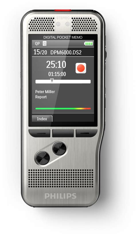 Buy Philips Digital Pocket Memo Dpm6000 From £26500 Today Best