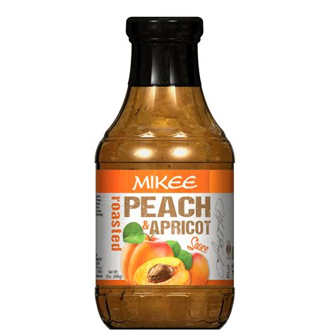 Roasted Peach Apricot Sauce Mikee