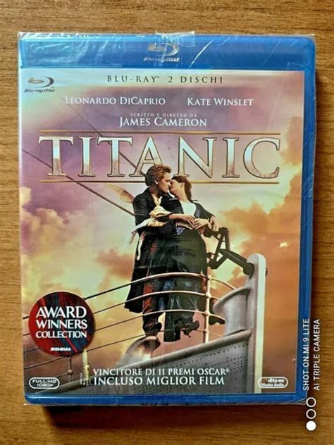 Blu Ray Titanic James Cameron Leonardo Dicaprio Kate Winslet Dischi