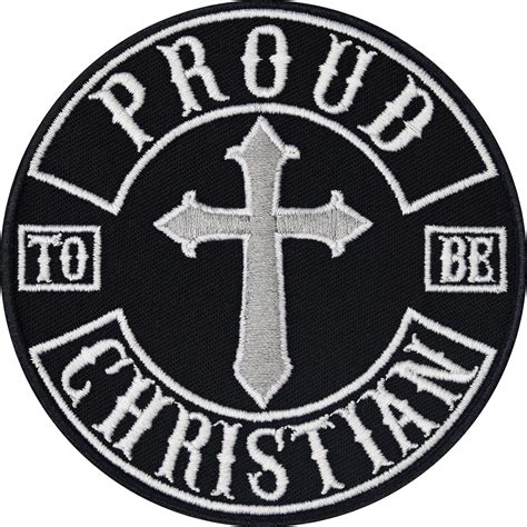 Biker Patches Proud Christian Biker Patches For Leather
