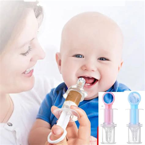 Baby Kids Smart Medicine Dispenser Needle Feeder Newborn Squeeze