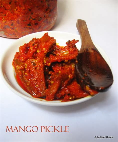 Aam Ka Achar Mango Pickle Recipe ~ Indian Khana