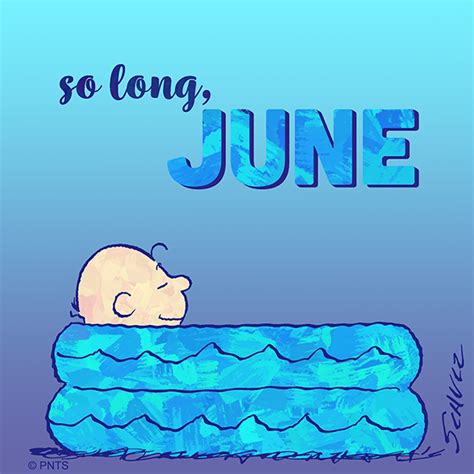 Peanuts On Twitter Goodbye June
