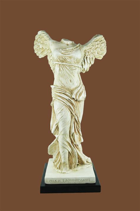 Nike Of Samothrace Greek Goddess Statue Of Winged Victory