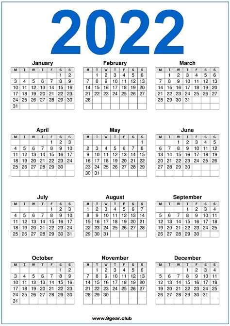 2022 Uk Calendar Printable Printable Calendar 2021