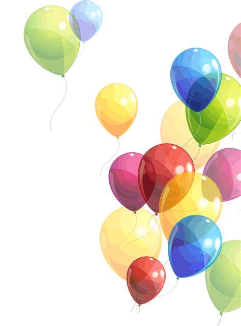 Colorful Balloons Png Pic Png Arts