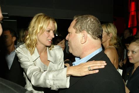 harvey weinstein denies uma thurman s sexual assault accusation by releasing photos of them together