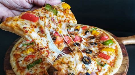 Farmhouse Pizza 😋🍕 👌 How To Make Dominos Style Farmhouse Pizza