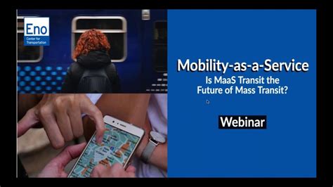 Is Maas Transit The Future Of Mass Transit Youtube