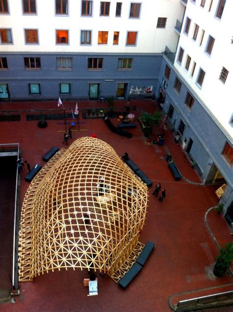 Gridshell Facoltà Di Architettura Napoli Parametric Architecture