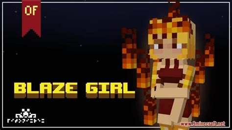 Blaze Girl Resource Pack 1193 1192 Texture Pack 9minecraftnet