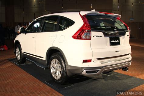 Honda Cr V Facelift Launched In Malaysia New 20l 2wd 20l 4wd And 2