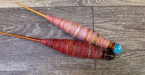 Her Handspun Habit How I Wind A Cop On My Supported Spindle Spin Off