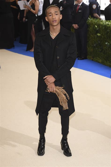 Remember When Jaden Smith Carried His Dreadlocks To The 2017 Met Gala