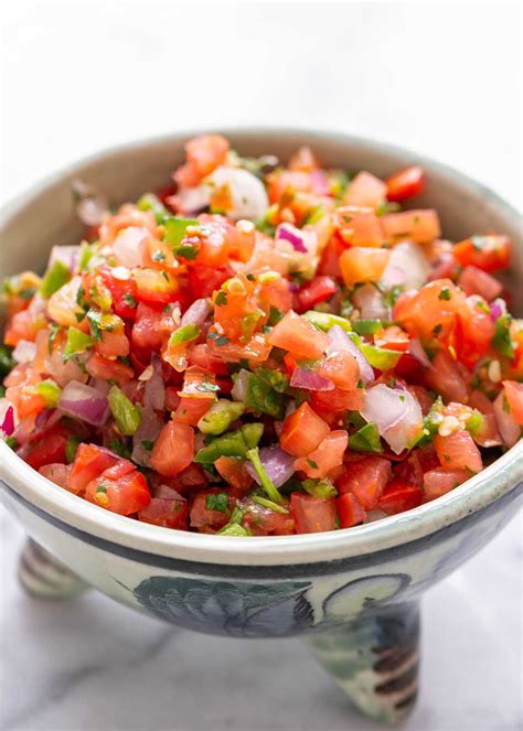 Fresh Salsa Recipe Salsa Fresca From The Horse`s Mouth