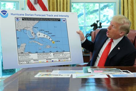 Why President Trumps Sharpied Weather Map Was Likely A Crime — And