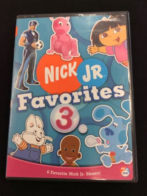 Nick Jr Favorites Vol 3 Dvd 2006 For Sale Online Ebay