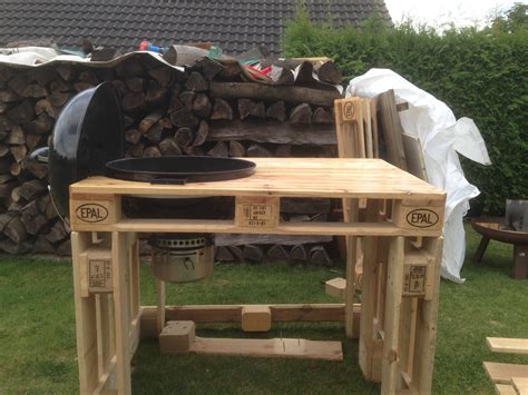 Kuche selber bauen aus europaletten. Grilltisch für 57iger Weberkugel selber bauen | Seite 4 ...