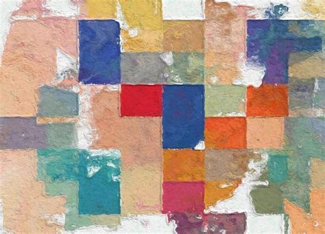 Color Squares Canvas Print JUNIQE