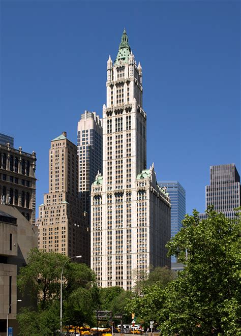 Woolworth Building New York City Usa 1910 — 1913 José Miguel