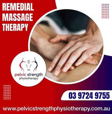 Remedial Massage Therapy Pelvic Strength